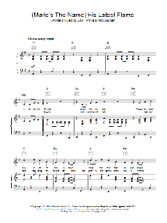 His Latest Flame von Doc Pomus (Download) 