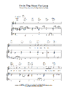 I'm In The Mood For Love von Hal David (Download) 