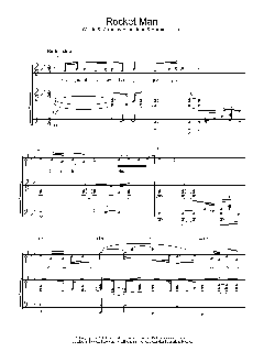 Rocket Man (I Think It's Gonna Be A Long Long Time) von Modest Mussorgsky (Download) 