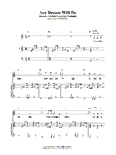 Any Dream Will Do von Andrew Lloyd Webber (Download) 