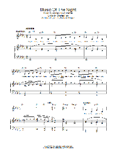 The Music Of The Night von Andrew Lloyd Webber (Download) 