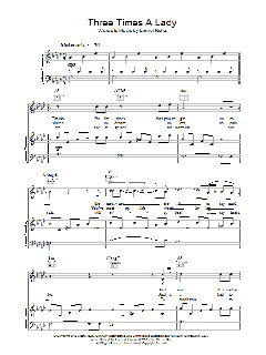 Three Times A Lady (Download) 