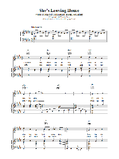 She's Leaving Home von Greg Edmonson (Download) 