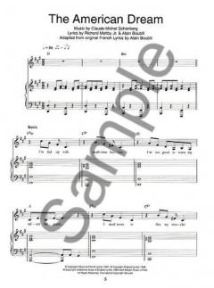 The Legendary Musicals of Boublil and Schonberg von Claude-Michel Schönberg 