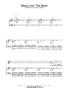 Beauty And The Beast von Jan A.P. Kaczmarek (Download) 