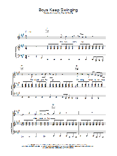 Boys Keep Swinging von James Newton Howard (Download) 