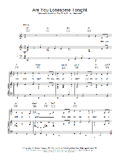 Are You Lonesome Tonight (Download) 