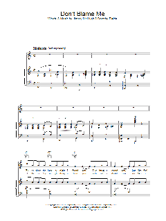 Don't Blame Me von Suzanne Ciani (Download) 