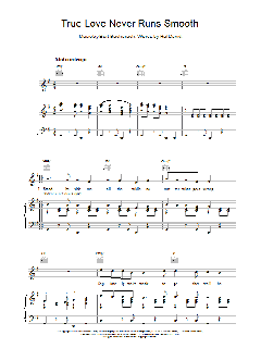 True Love Never Runs Smooth von Burt Bacharach (Download) 