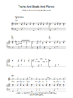 Trains And Boats And Planes von Burt Bacharach (Download) 