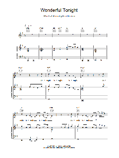 Wonderful Tonight von Eric Clapton (Download) 