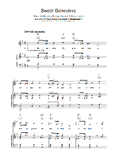 Sweet Genevieve von George Cooper (Download) 