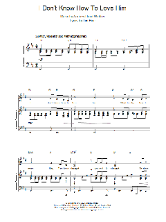 I Don't Know How To Love Him von Andrew Lloyd Webber (Download) 