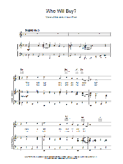 Who Will Buy? von Barbra Streisand (Download) 