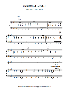 Cigarettes & Alcohol von Oasis (Download) 