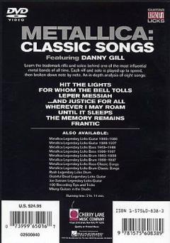 Classic Songs von Metallica 