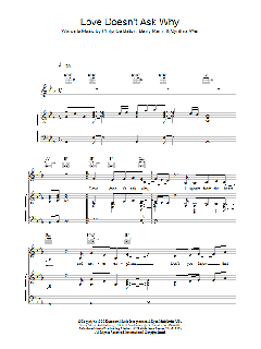 Love Doesn't Ask Why von Celine Dion (Download) 