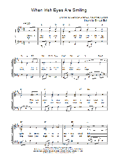 When Irish Eyes Are Smiling von Chauncey Olcott (Download) 