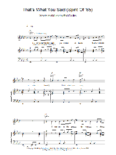 That's What You Said (Spirit Of '65) von Phil Collins (Download) 