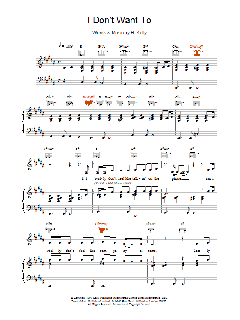 I Don't Want To von Toni Braxton (Download) 