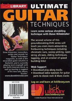 Lick Library: Ultimate Guitar Techniques von Dave Kilminster 