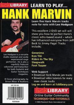 Learn To Play Hank Marvin Vol. 2 von Shadows 