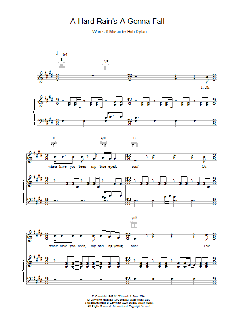 A Hard Rain's Gonna Fall von Bob Dylan (Download) 