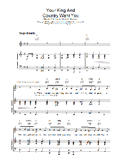 Your King And Country Want You von Traditional (Download) 