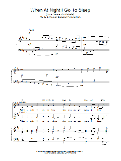 When At Night I Go To Sleep von Charlotte Church (Download) 