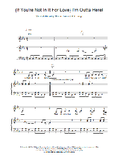 (If You're Not In It For Love) I'm Outta Here! von Shania Twain (Download) 