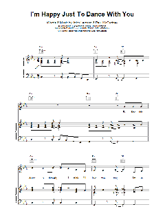 I'm Happy Just To Dance With You von Al Hoffman (Download) 