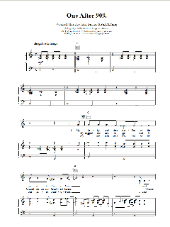 One After 909 von The Beatles (Download) 