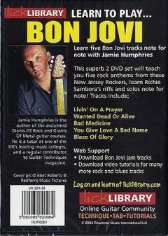 Learn To Play Bon Jovi von Jamie Humphries 