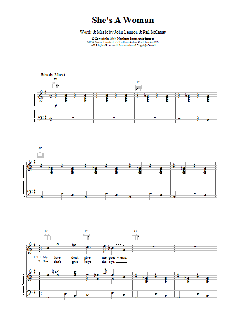 She's A Woman von Richard Rodgers (Download) 