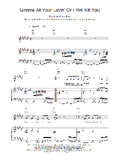 Gimme All Your Lovin' Or I Will Kill You von Macy Gray (Download) 