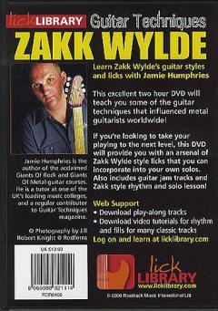 Guitar Techniques von Zakk Wylde 