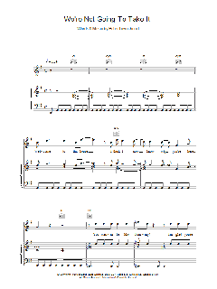 We're Not Going To Take It von The Who (Download) 