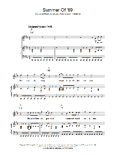 Summer Of '69 von Bryan Adams (Download) 