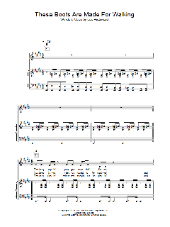 These Boots Are Made For Walking von Nancy Sinatra (Download) 