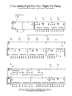 Fight For Your Right (To Party) von Beastie Boys (Download) 