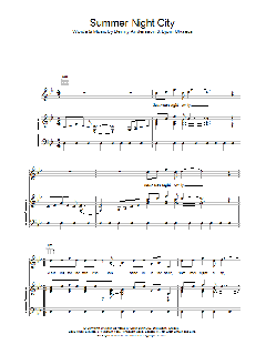 Summer Night City von ABBA (Download) 