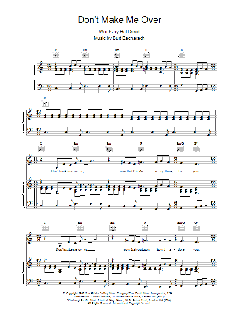 Don't Make Me Over von Burt Bacharach (Download) 