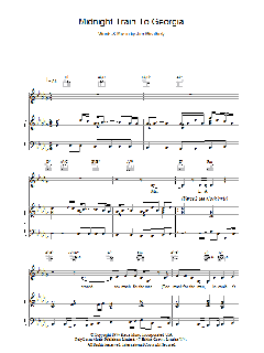 Midnight Train To Georgia von Jim Weatherly (Download) 