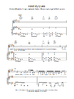 Paid My Dues von Anastacia (Download) 