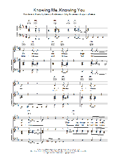 Knowing Me, Knowing You von ABBA (Download) 