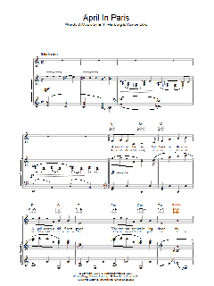 April In Paris von Billie Holiday (Download) 