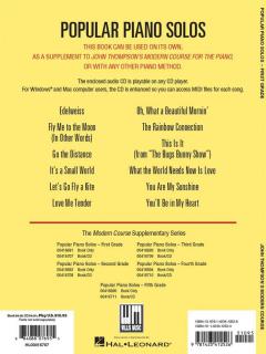 Popular Piano Solos: First Grade 