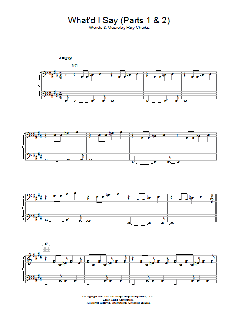 What'd I Say von Ray Charles (Download) 