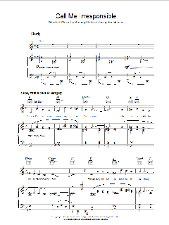 Call Me Irresponsible von Frank Sinatra (Download) 