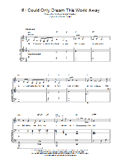 If I Could Only Dream This World Away von Andrew Lloyd Webber (Download) 